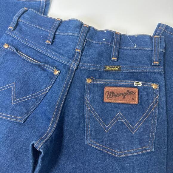 Wrangler Vintage 1970's No Fault Denim Jeans NWOT - Picture 4 of 6